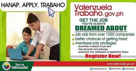hiring in valenzuela|Valenzuela Trabaho .